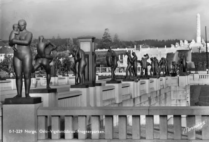 Framed Print : Statues in the Frognerpark, Oslo, Norway Framed Print : Statues in the Frognerpark, Oslo, Norway