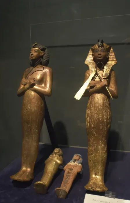 Framed Print : Statuettes from the tomb of Tutankhamun Framed Print : Statuettes from the tomb of Tutankhamun