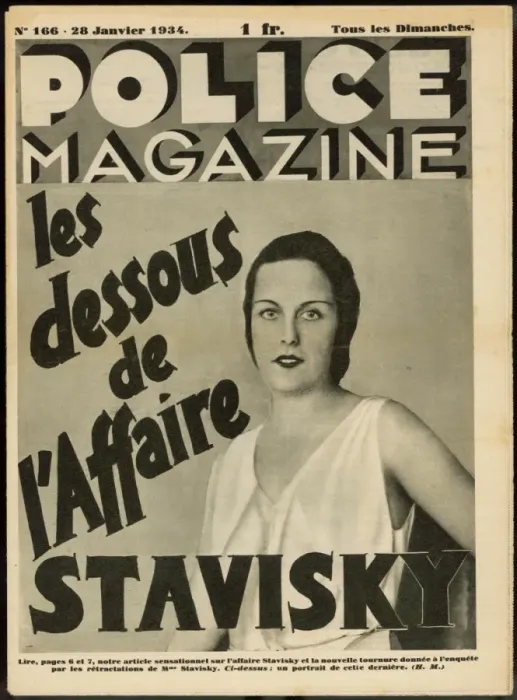 Framed Print : Stavisky Affair News Framed Print : Stavisky Affair News