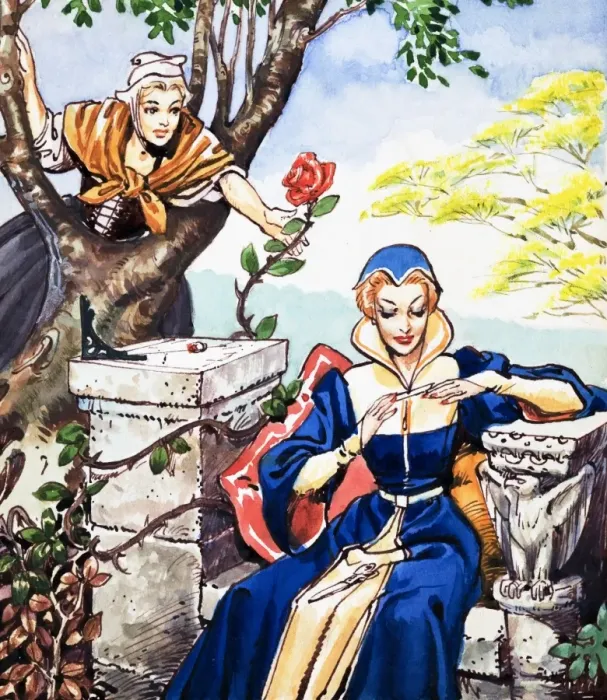 Framed Print : Stealing a rose Framed Print : Stealing a rose