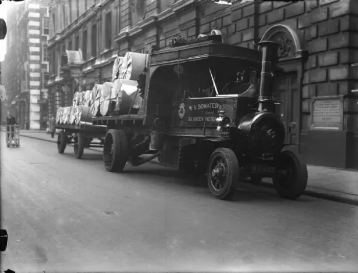 Framed Print : Steam Delivery Lorry Framed Print : Steam Delivery Lorry