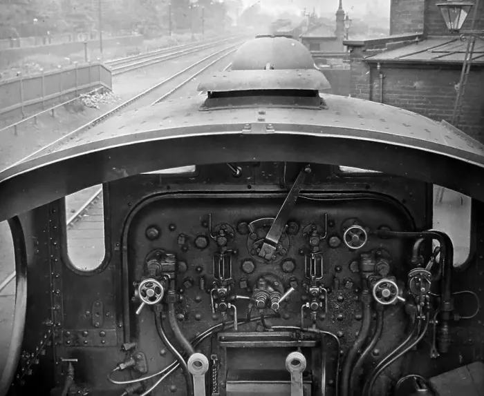 Framed Print : Steam engine cab Framed Print : Steam engine cab