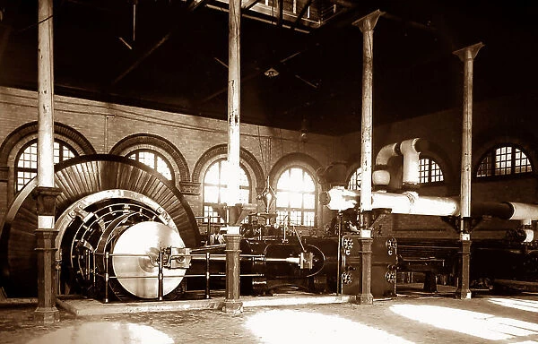 Steam engine, Port Sunlight, Wirral