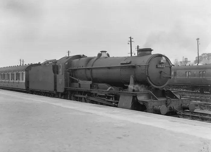 Framed Print : Steam locomotive, the County of Oxford Framed Print : Steam locomotive, the County of Oxford