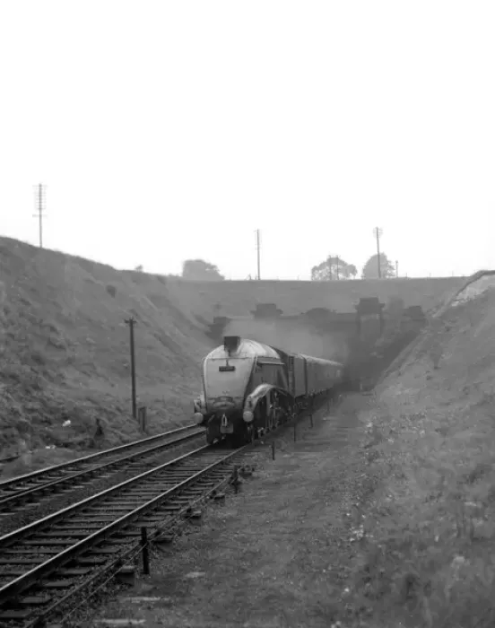 Framed Print : Steam locomotive, The Elizabethan Framed Print : Steam locomotive, The Elizabethan