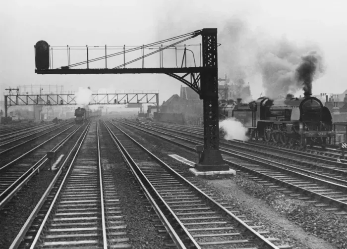 Framed Print : Steam Locos & Signals Framed Print : Steam Locos & Signals
