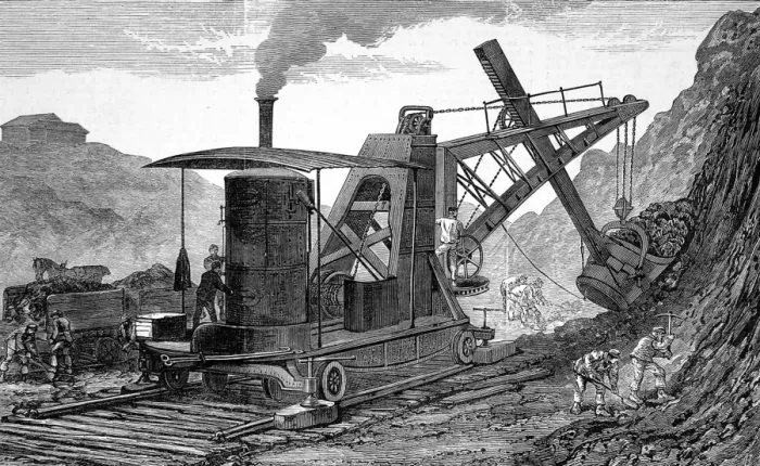 Framed Print : Steam navvy Framed Print : Steam navvy