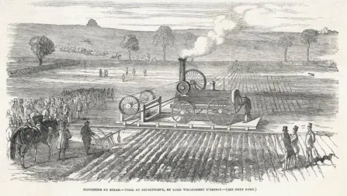 Framed Print : Steam Ploughing Trial Framed Print : Steam Ploughing Trial