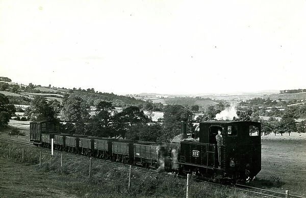 Steam Railway small gauge goods train No. 823