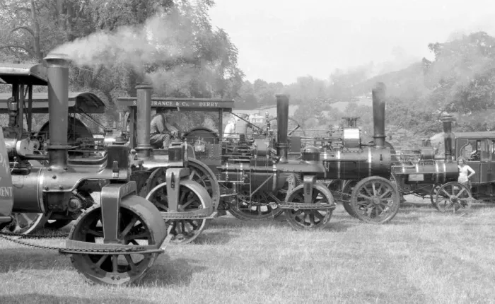 Framed Print : Steam road rollers, traction engines and a Foden Wagon Framed Print : Steam road rollers, traction engines and a Foden Wagon