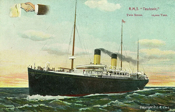 Steam Ship RMS Teutonic