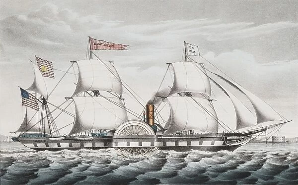 Steam ship Washington: belonging to the Ocean Steam Navigati