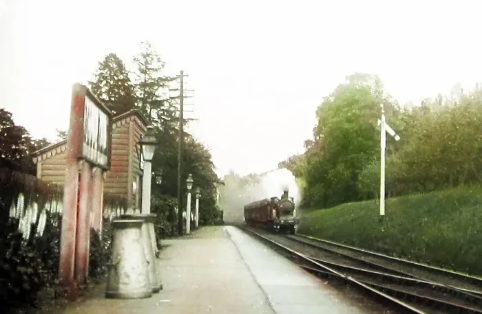 Framed Print : Steam train approaching Kirkham Station, Lancashire Framed Print : Steam train approaching Kirkham Station, Lancashire