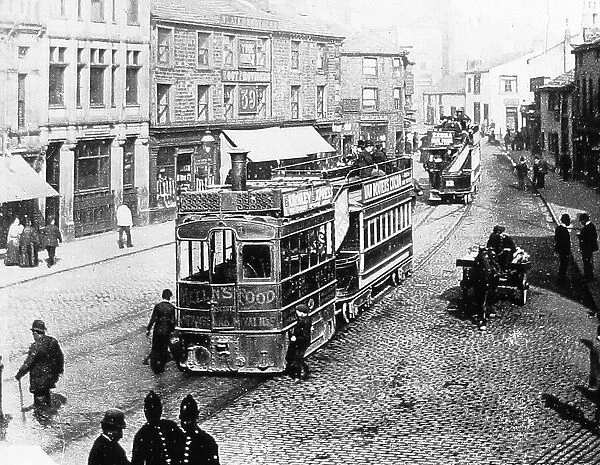 Steam trams, Burnley