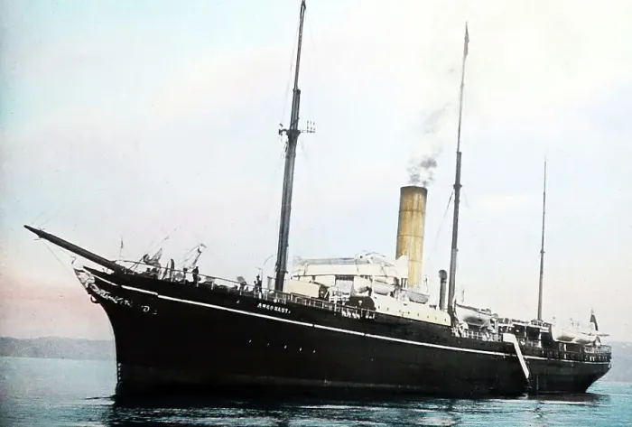 Framed Print : Steam Yacht Argonaut, Victorian period Framed Print : Steam Yacht Argonaut, Victorian period