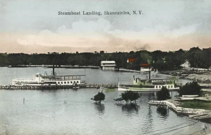 Framed Print : Steamboat Landing Framed Print : Steamboat Landing