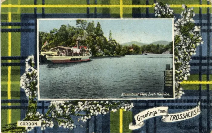 Framed Print : Steamboat Pier, Loch Katrine, Stirlingshire