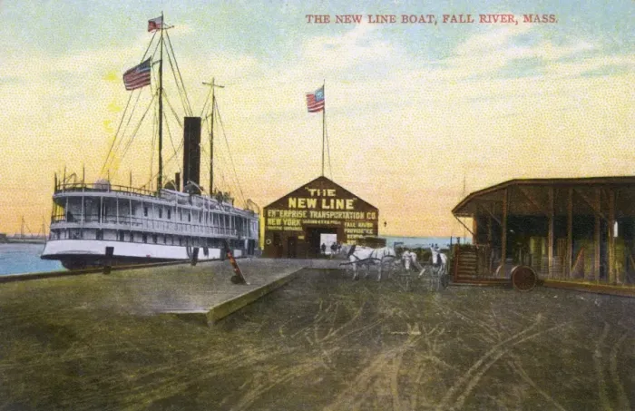 Framed Print : Steamer of the Fall River Line, Massachusetts, USA Framed Print : Steamer of the Fall River Line, Massachusetts, USA