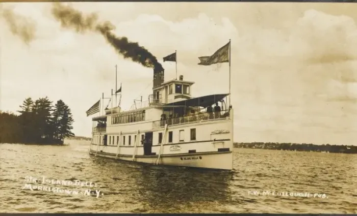 Framed Print : The Steamer, Island Belle Framed Print : The Steamer, Island Belle