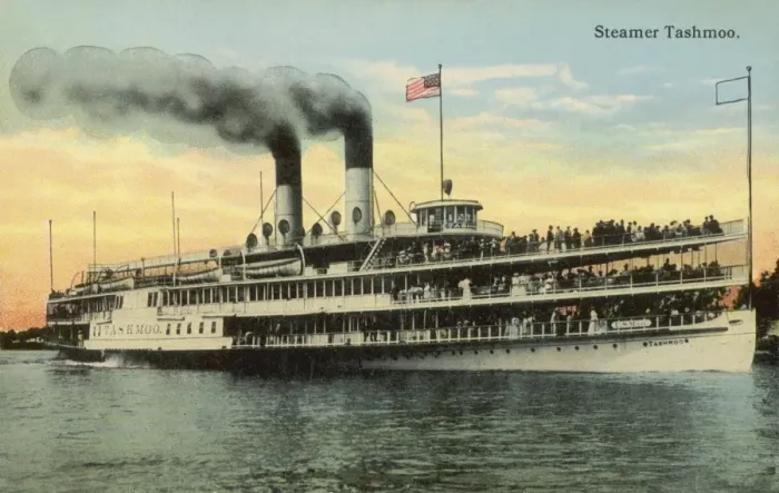 Framed Print : Steamer Tashmoo Framed Print : Steamer Tashmoo