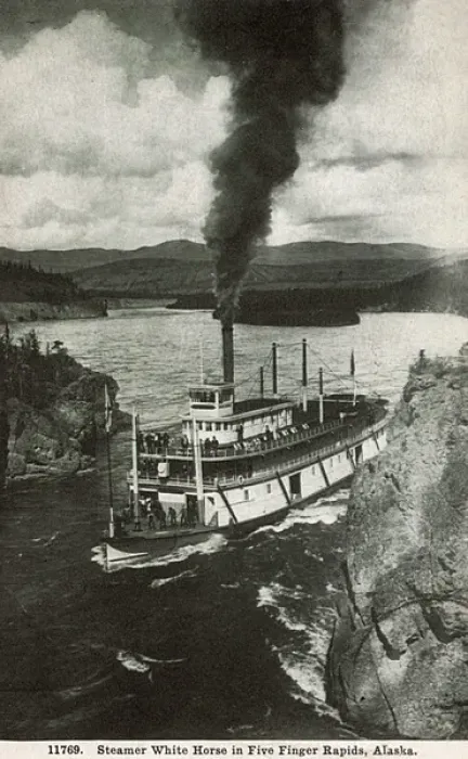 Framed Print : Steamer on Yukon River, Yukon, Alaska, USA Framed Print : Steamer on Yukon River, Yukon, Alaska, USA