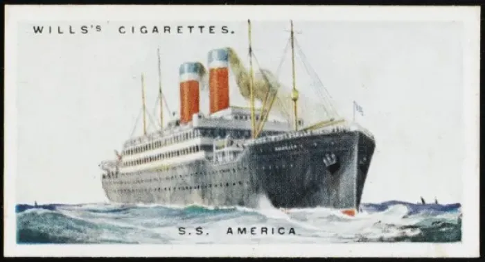 Framed Print : STEAMSHIP AMERICA Framed Print : STEAMSHIP AMERICA