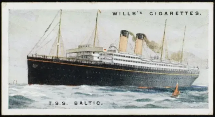 Framed Print : STEAMSHIP BALTIC Framed Print : STEAMSHIP BALTIC