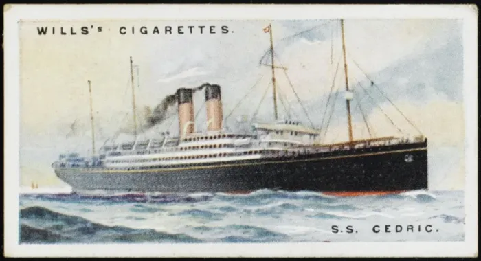 Framed Print : STEAMSHIP CEDRIC Framed Print : STEAMSHIP CEDRIC
