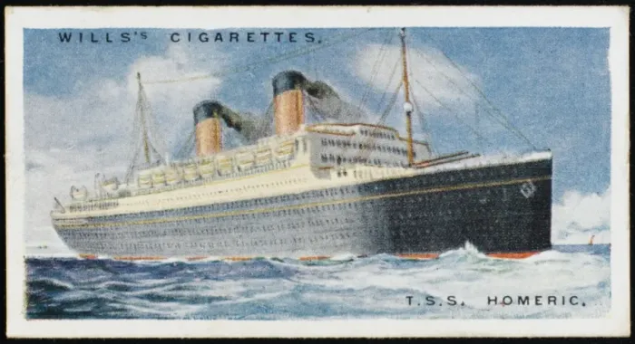 Framed Print : STEAMSHIP HOMERIC Framed Print : STEAMSHIP HOMERIC