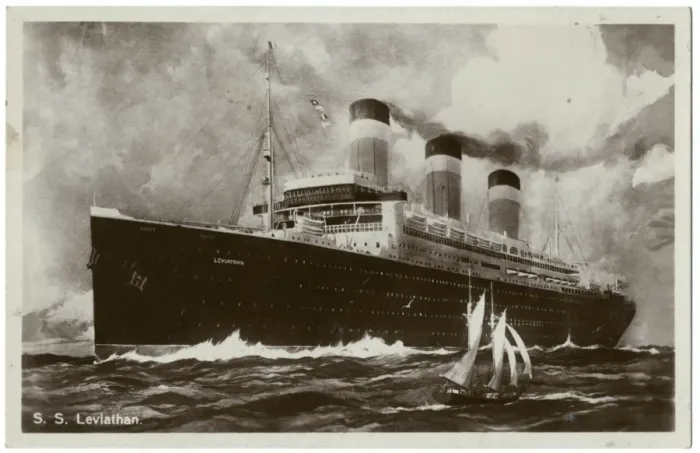 Framed Print : STEAMSHIP LEVIATHAN Framed Print : STEAMSHIP LEVIATHAN