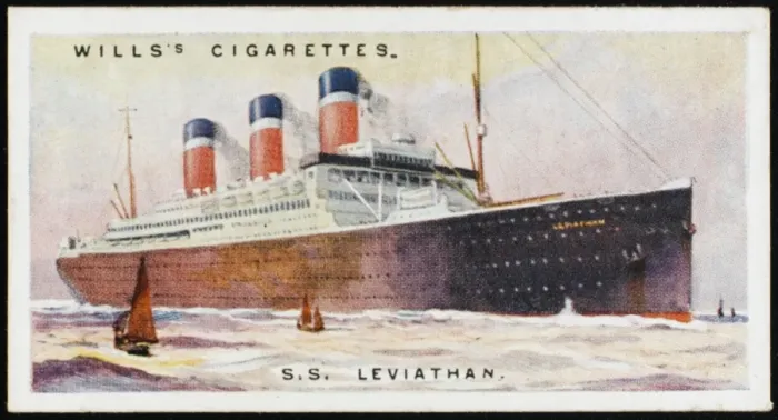 Framed Print : STEAMSHIP LEVIATHAN Framed Print : STEAMSHIP LEVIATHAN