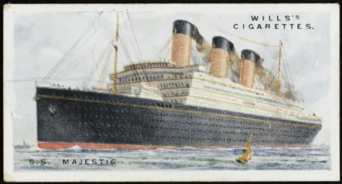 Framed Print : STEAMSHIP MAJESTIC Framed Print : STEAMSHIP MAJESTIC