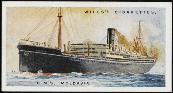 Framed Print : STEAMSHIP MOLDAVIA Framed Print : STEAMSHIP MOLDAVIA
