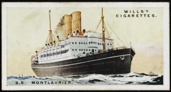 Framed Print : Steamship montlaurier Framed Print : Steamship montlaurier