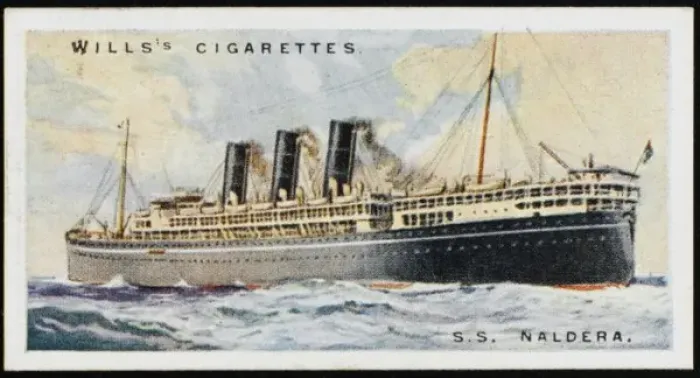Framed Print : STEAMSHIP NALDERA Framed Print : STEAMSHIP NALDERA