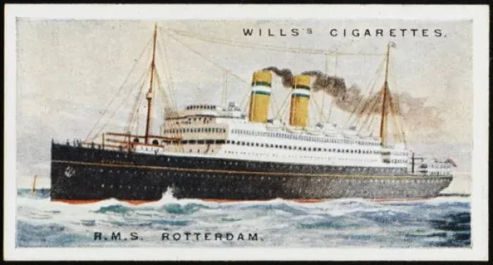Framed Print : STEAMSHIP ROTTERDAM Framed Print : STEAMSHIP ROTTERDAM