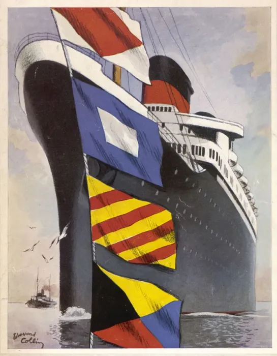 Framed Print : STEAMSHIPS / LIBERTE Framed Print : STEAMSHIPS / LIBERTE