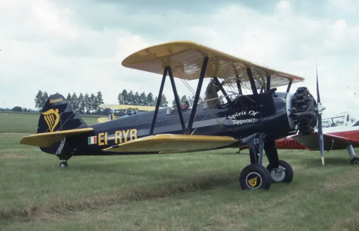 Framed Print : Stearman 75 - EI-RYB Framed Print : Stearman 75 - EI-RYB