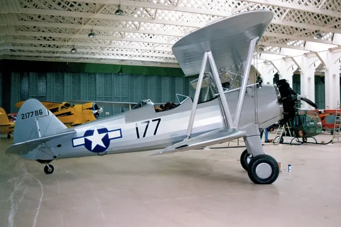 Framed Print : Stearman PT-13D G-BRTK - 42-17786 Framed Print : Stearman PT-13D G-BRTK - 42-17786