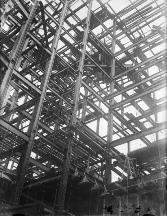 Framed Print : Steel Girders Framed Print : Steel Girders