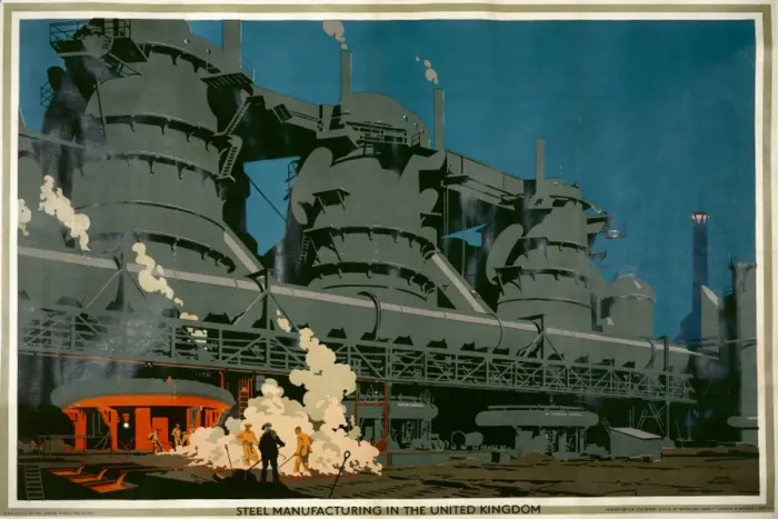 Framed Print : Steel Manufacturing Framed Print : Steel Manufacturing