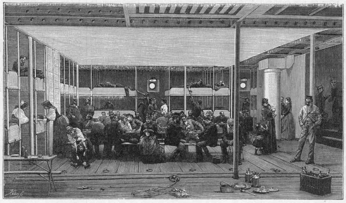 Framed Print : Steerage Passengers Framed Print : Steerage Passengers
