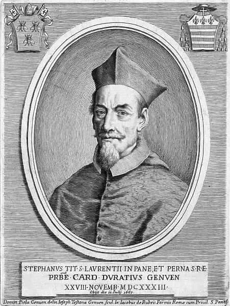 Stefano Durati. STEFANO DURATI Italian cardinal Date: ? - 1667