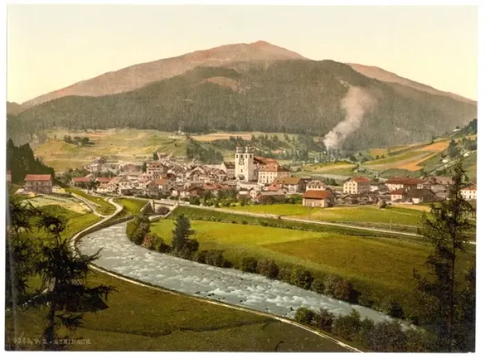 Framed Print : Steinach, Tyrol, Austro-Hungary Framed Print : Steinach, Tyrol, Austro-Hungary