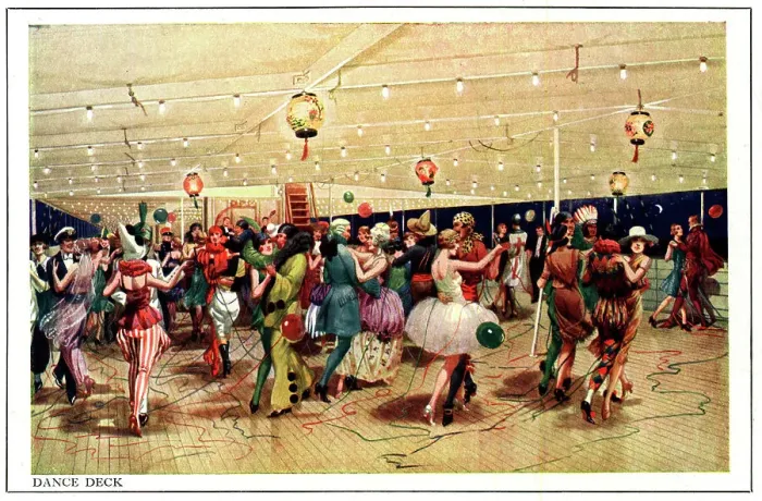 Framed Print : Stella Polaris Dance Deck Framed Print : Stella Polaris Dance Deck