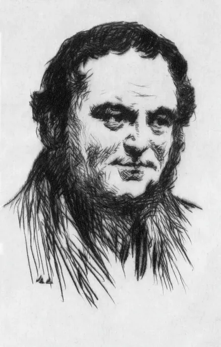Framed Print : Stendhal (Etching) Framed Print : Stendhal (Etching)