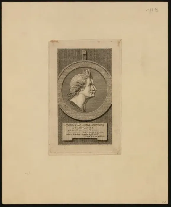 Framed Print : Stephan und Joseph, Gebruder Mongolfier sic, geb. zu Annonay Framed Print : Stephan und Joseph, Gebruder Mongolfier sic, geb. zu Annonay