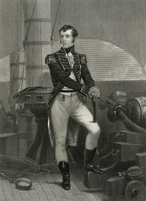 Framed Print : Stephen Decatur (Chappel Framed Print : Stephen Decatur (Chappel