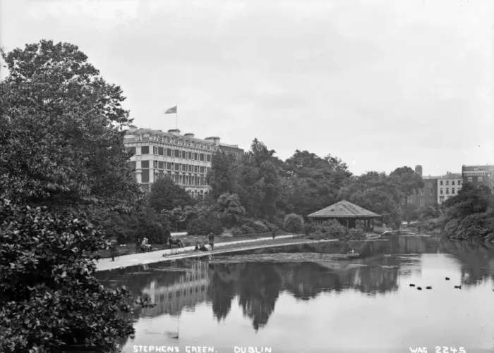 Framed Print : Stephens Green. Dublin Framed Print : Stephens Green. Dublin