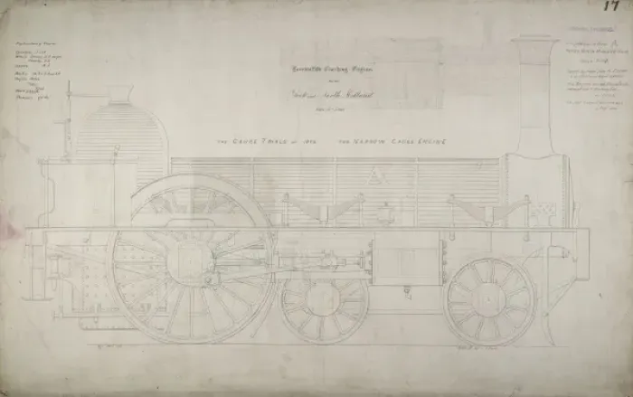 Framed Print : Stephensons Great A locomotive coaching engine Framed Print : Stephensons Great A locomotive coaching engine